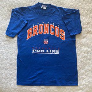 Vintage Riddell Denver Broncos Tee